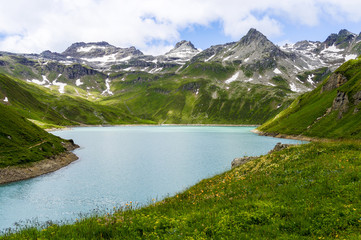 Obraz na płótnie Canvas Vannino lake, Formazza Valley