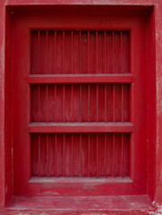 Thai traditional antique door.