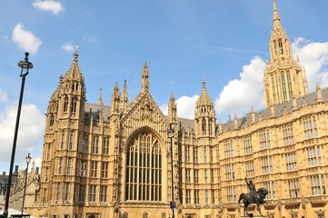 Fototapeta na wymiar British parliament