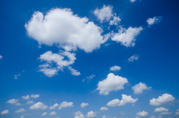 Fototapeta premium clouds in the blue sky