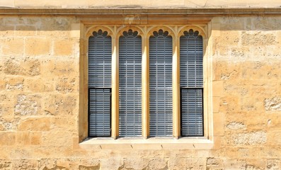 Fototapeta na wymiar Old window in Oxford, England