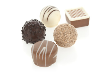 Gourmet chocolate bonbons