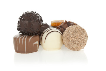 Gourmet chocolate bonbons