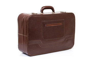Old suitcase. Vintage style