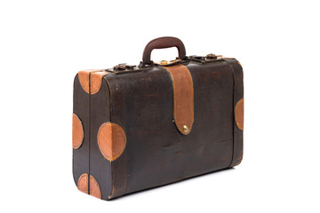 Old suitcase. Vintage style