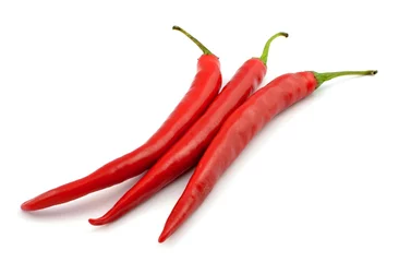 Fotobehang chili peppers © robert6666