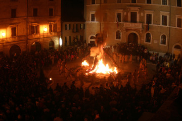 pitigliano torciata di san giuseppe grosseto toscana