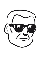 Gangster sonnenbrille