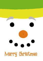 Naklejka premium SNOWMAN
