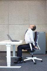 break for exercise - better efficiency at office work