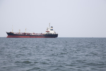 Large cargo ship