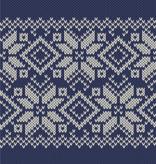 Vector  knitted background
