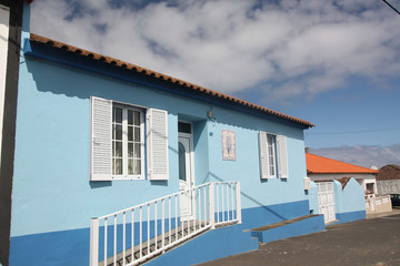 Açores - Sao Miguel - Maison bleue a Nordeste
