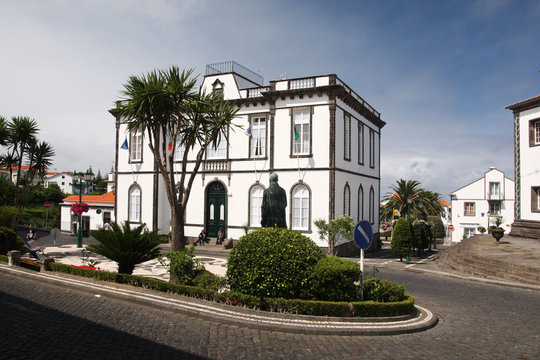 A&ccedil;ores - Sao Miguel - Nordeste, place de la mairie