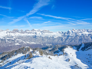 Winter in alps