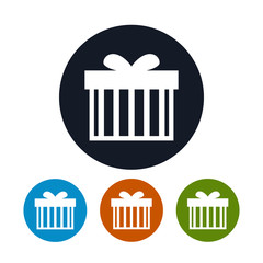 Gift Box icon, vector illustration