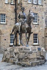 Earl Haig monument in Edinburgh Castle