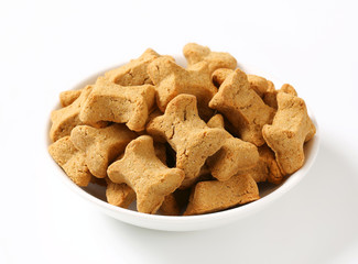 Dog biscuit bones