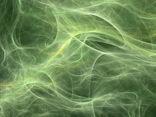 Abstract shapes made of fractal textures.