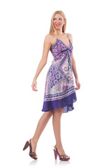 Young woman in fashion concept