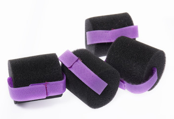 Sponge hair rollers