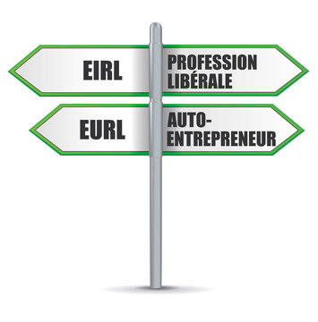 EIRL, EURL, auto-entrepreneur