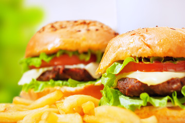 fastfood burgers