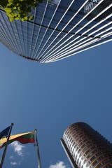 Fragment of modern building