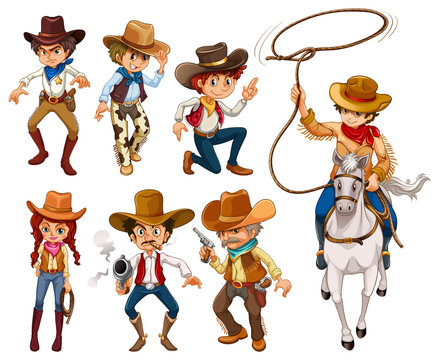 Cowboy Cartoon Images Browse 53 860 Stock Photos Vectors and