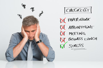 Stressed Businessman