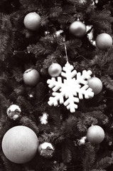 Fototapeta na wymiar Christmas Tree decorations