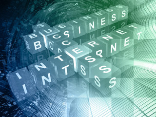 Fototapeta premium Business collage