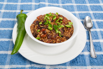 Chilli with Green Chile Pepper