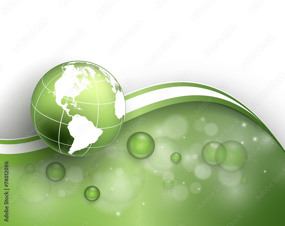 Poster vector background with wavy lines