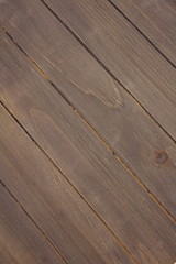 Old wood planks arranged diagonally texture background