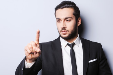 Confident business expert.