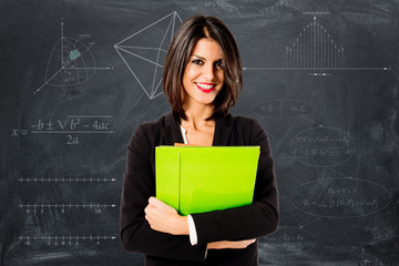 young teacher