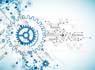Abstract technology business background