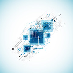 Abstract technology business background