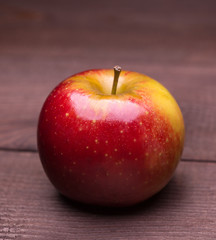 red ripe apple