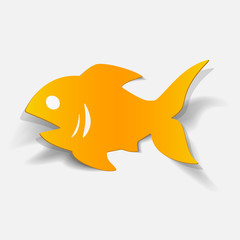 realistic design element: fish