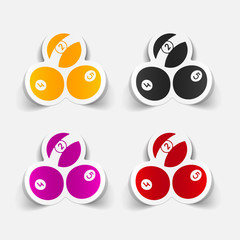realistic design element: billiards