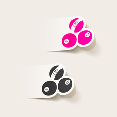 realistic design element: billiards