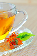 marigold herbal tea