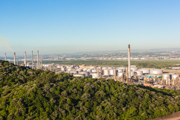 Fototapeta premium Oil Refinery Factory