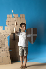 medieval knight child
