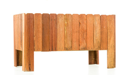 Close up of jardiniere isolate