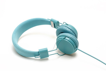 Turquoise Blue Headphones