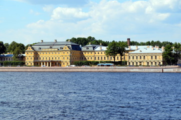 Fototapeta na wymiar Menshikov palace in Saint-Petersburg, Russia