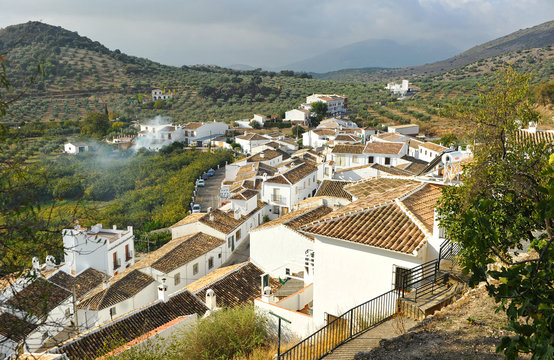 Paisaje de la Subb&eacute;tica, aldea de Zagrilla, C&oacute;rdoba, Espa&ntilde;a